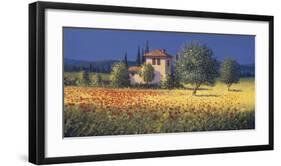 Summer Fields I-David Short-Framed Giclee Print