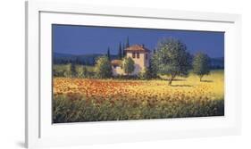 Summer Fields I-David Short-Framed Giclee Print