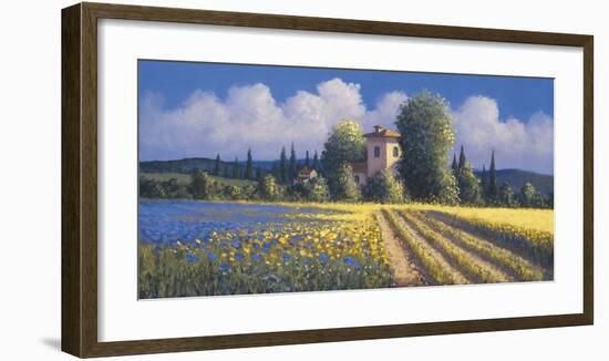 Summer Fields II-David Short-Framed Giclee Print