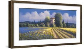 Summer Fields II-David Short-Framed Giclee Print