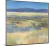 Summer Fields with Mountains-Jeannie Sellmer-Mounted Giclee Print