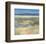 Summer Fields with Mountains-Jeannie Sellmer-Framed Art Print