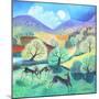 Summer Fieldsacrylics-Lisa Graa Jensen-Mounted Giclee Print