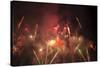 Summer fireworks show.-Stuart Westmorland-Stretched Canvas