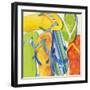 Summer Flip Flops-Mary Escobedo-Framed Premium Giclee Print