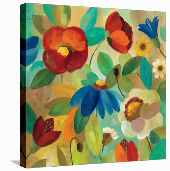 Summer Floral I-Silvia Vassileva-Stretched Canvas