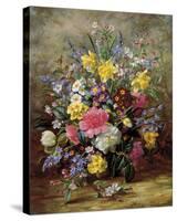 Summer Floral II-Albert Williams-Stretched Canvas