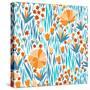 Summer Flower Pattern-Maria_Galybina-Stretched Canvas