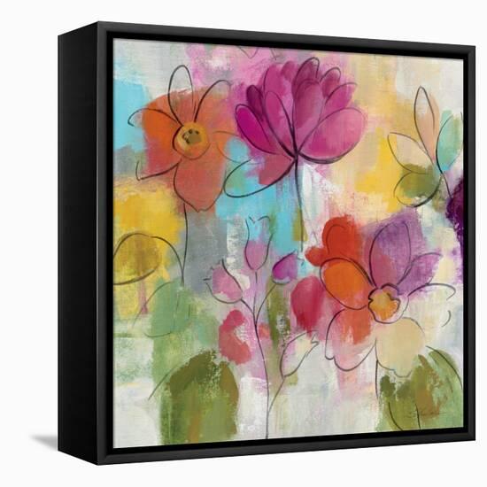 Summer Flower Song II Crop-Silvia Vassileva-Framed Stretched Canvas