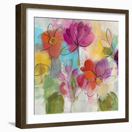 Summer Flower Song II Crop-Silvia Vassileva-Framed Art Print