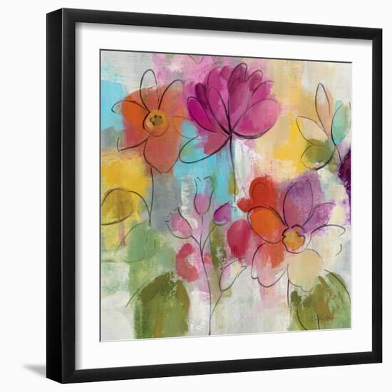 Summer Flower Song II Crop-Silvia Vassileva-Framed Art Print