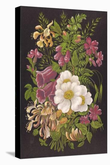 Summer Flowers 1880-null-Stretched Canvas