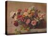 'Summer Flowers', 1882, (c1915)-Henri Fantin-Latour-Stretched Canvas