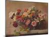'Summer Flowers', 1882, (c1915)-Henri Fantin-Latour-Mounted Giclee Print