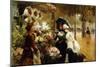 Summer Flowers, 1888-Louis de Schryver-Mounted Giclee Print