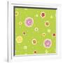 Summer Flowers and Stars I-Julie Goonan-Framed Giclee Print