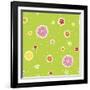 Summer Flowers and Stars I-Julie Goonan-Framed Giclee Print