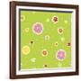 Summer Flowers and Stars I-Julie Goonan-Framed Giclee Print