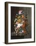 Summer Flowers in a Glass Bowl-Frederic Edwin Church-Framed Giclee Print