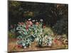 Summer Flowers in a Quiet Corner of a Garden, 1882-David Bates-Mounted Giclee Print