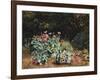 Summer Flowers in a Quiet Corner of a Garden, 1882-David Bates-Framed Giclee Print