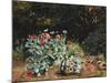 Summer Flowers in a Quiet Corner of a Garden, 1882-David Bates-Mounted Giclee Print