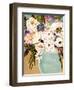 Summer Flowers in a Vase I-Karen Fields-Framed Art Print