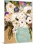 Summer Flowers in a Vase I-Karen Fields-Mounted Art Print