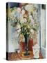 Summer Flowers in a Vase-Arthur Percy-Stretched Canvas