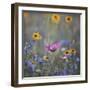 Summer flowers meadows on the roadsides of Bielefeld-Nadja Jacke-Framed Photographic Print