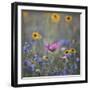 Summer flowers meadows on the roadsides of Bielefeld-Nadja Jacke-Framed Photographic Print