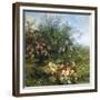 Summer Flowers on the River Bank-Jean Capeinick-Framed Giclee Print