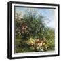 Summer Flowers on the River Bank-Jean Capeinick-Framed Giclee Print