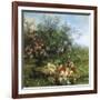 Summer Flowers on the River Bank-Jean Capeinick-Framed Giclee Print