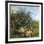 Summer Flowers on the River Bank-Jean Capeinick-Framed Giclee Print