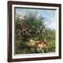 Summer Flowers on the River Bank-Jean Capeinick-Framed Giclee Print