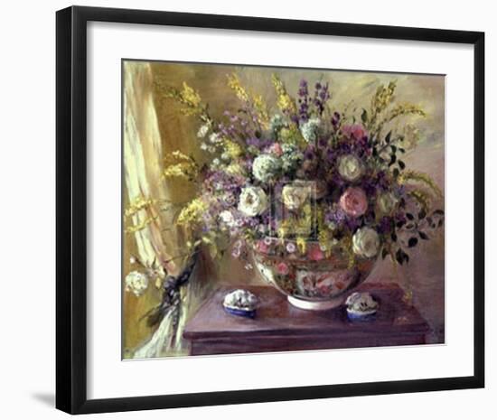 Summer Flowers-Elizabeth Parsons-Framed Art Print