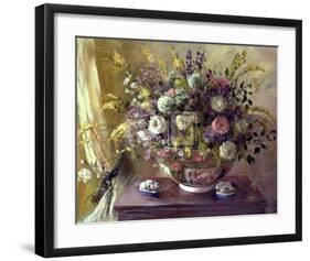 Summer Flowers-Elizabeth Parsons-Framed Art Print