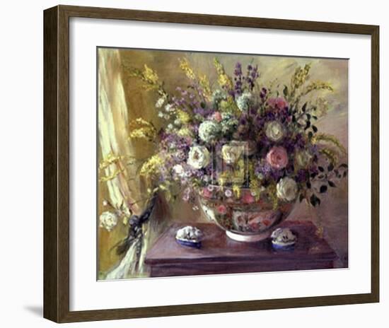 Summer Flowers-Elizabeth Parsons-Framed Art Print