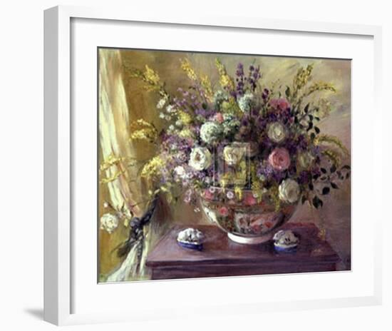 Summer Flowers-Elizabeth Parsons-Framed Art Print