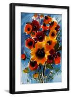 Summer Flowers-Franz Aumueller-Framed Art Print