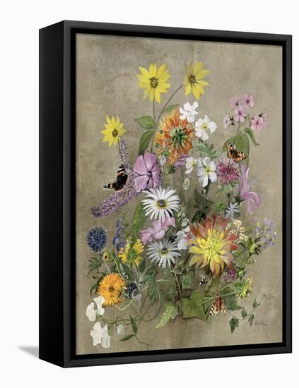 Summer Flowers-John Gubbins-Framed Stretched Canvas