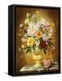 Summer Flowers-Albert Williams-Framed Stretched Canvas