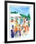 Summer Food Festival-Michael Paraskevas-Framed Art Print