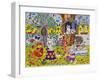 Summer for Cats-Oxana Zaika-Framed Giclee Print