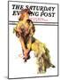 "Summer Frock," Saturday Evening Post Cover, August 3, 1935-Guy Hoff-Mounted Giclee Print