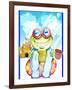 Summer Froggy-Valarie Wade-Framed Giclee Print