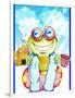 Summer Froggy-Valarie Wade-Framed Giclee Print