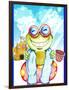 Summer Froggy-Valarie Wade-Framed Giclee Print