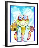 Summer Froggy-Valarie Wade-Framed Giclee Print